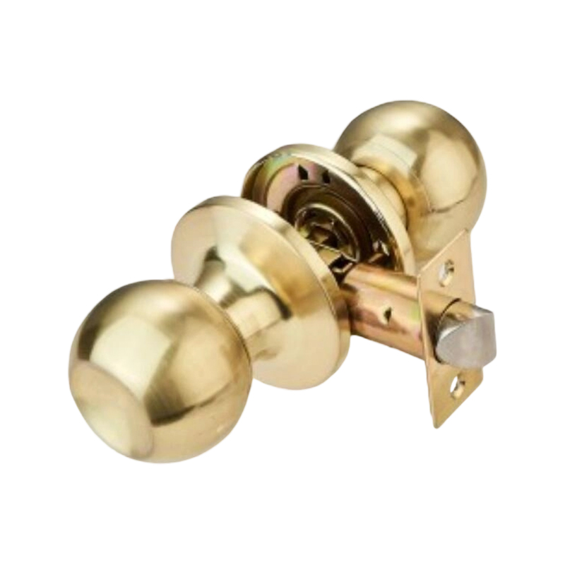 Antique Copper Tubular Knob Lock