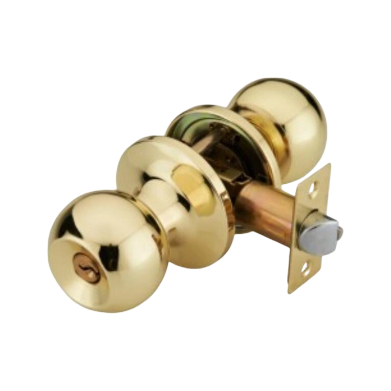 Antique Copper Tubular Knob Lock