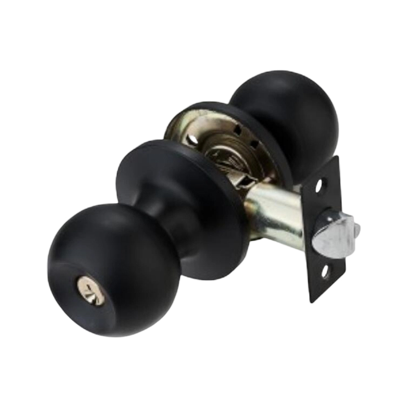 Antique Copper Tubular Knob Lock