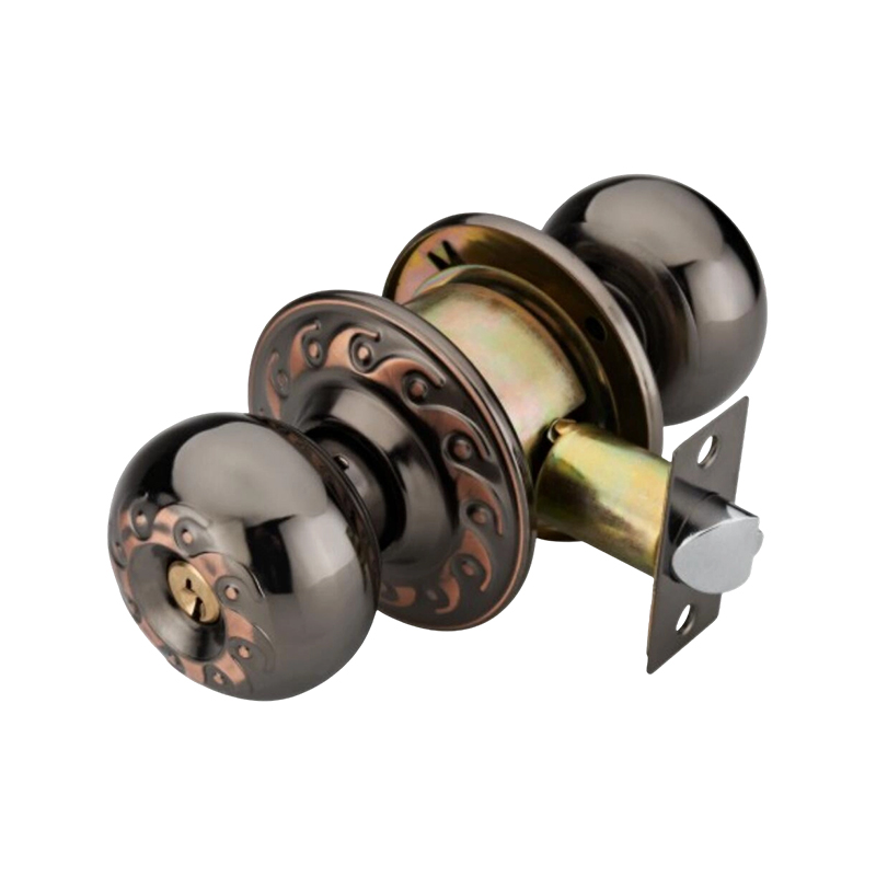 Gunmetal Black/Red Bronze - AC/BN-5796 Cylindrical Knob Lock