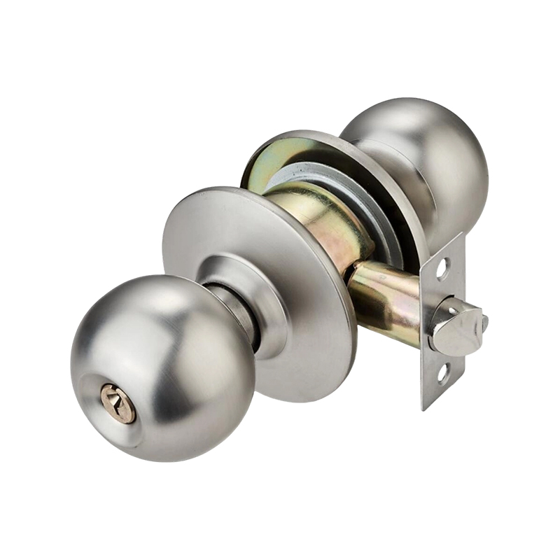 Matte Nickel Brushed - MSN Cylindrical Entry Knob Lock