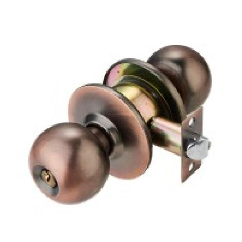 Matte Nickel Brushed - MSN Cylindrical Entry Knob Lock