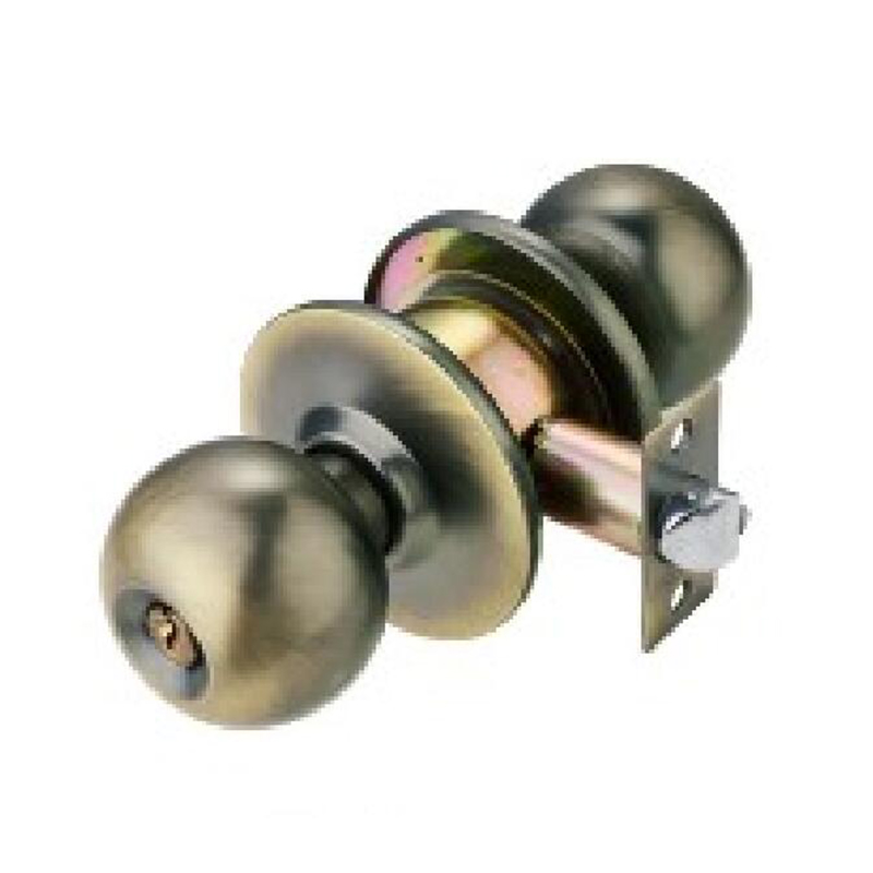 Matte Nickel Brushed - MSN Cylindrical Entry Knob Lock
