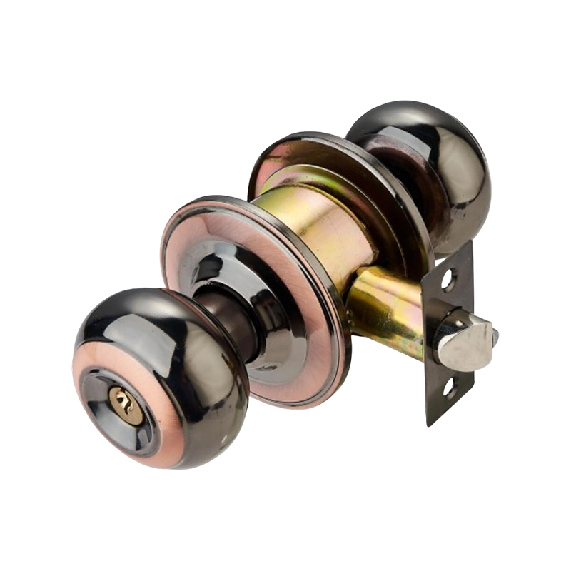 Gunmetal Black & Red Bronze — AC/BN-5793 Cylindrical Knob Lock