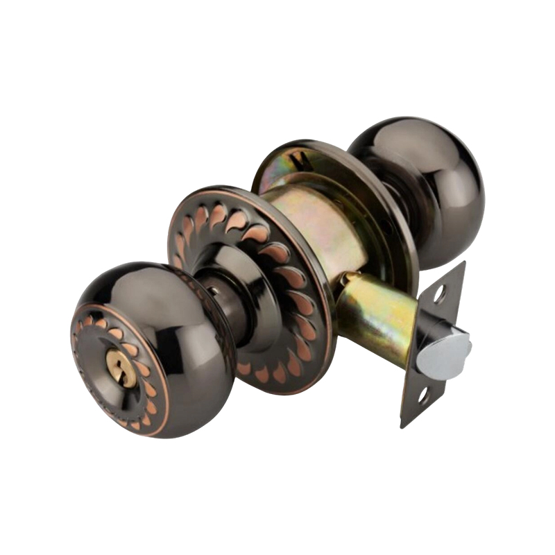 Gunmetal Black/Red Bronze - AC/BN-5797 Cylindrical Knob Lock