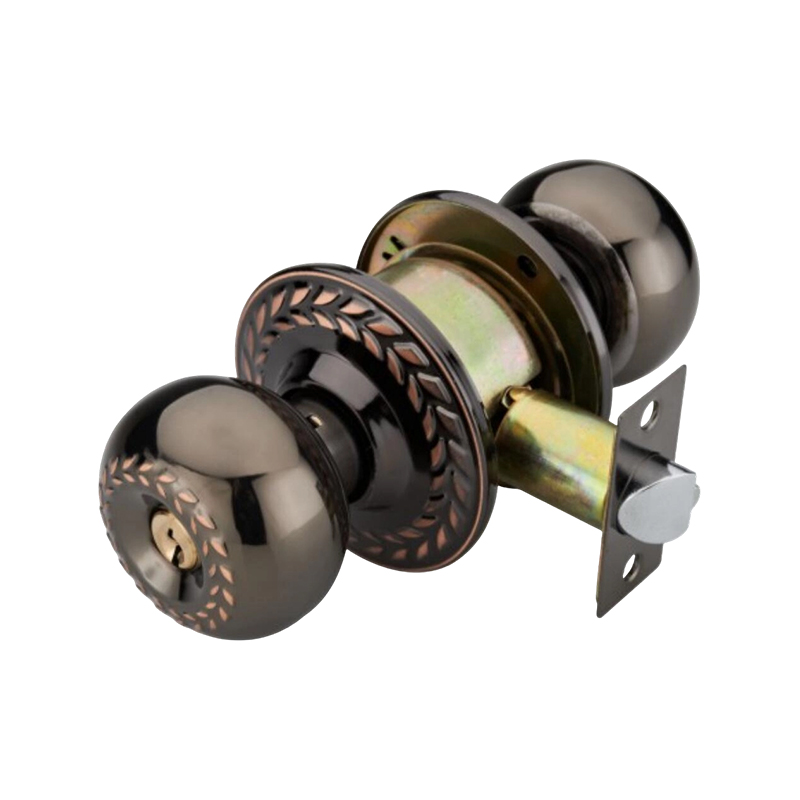 Gunmetal Black/Red Bronze - AC/BN-5798 Cylindrical Knob Lock