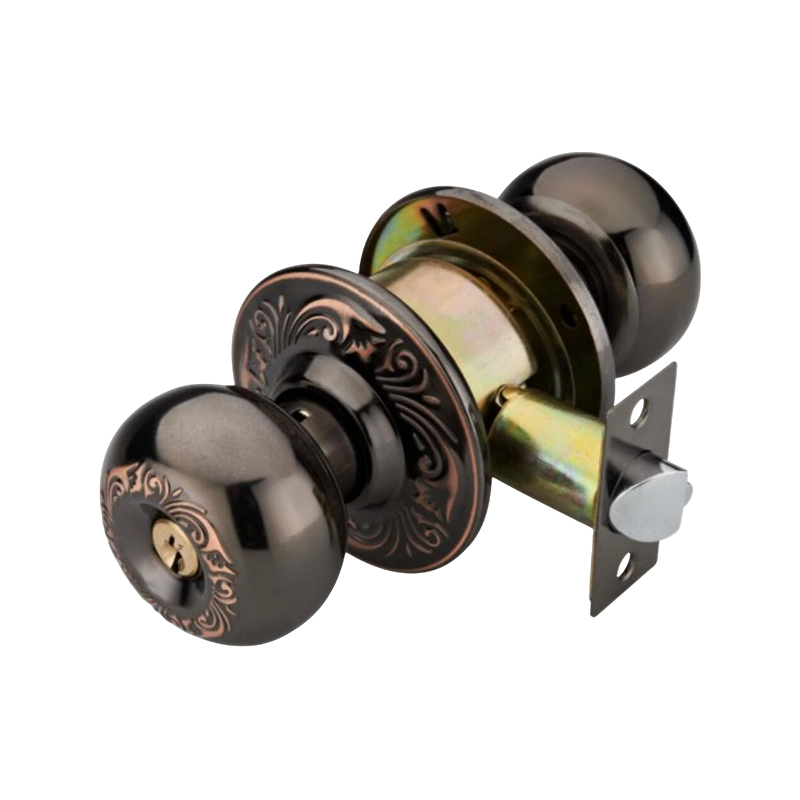 Gunmetal Black/Red Bronze - AC/BN-5799 Cylindrical Knob Lock