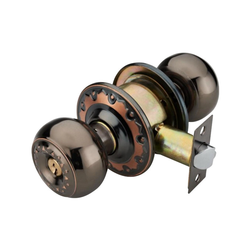 Gunmetal Black/Red Bronze - AC/BN-5872 Cylindrical Knob Lock