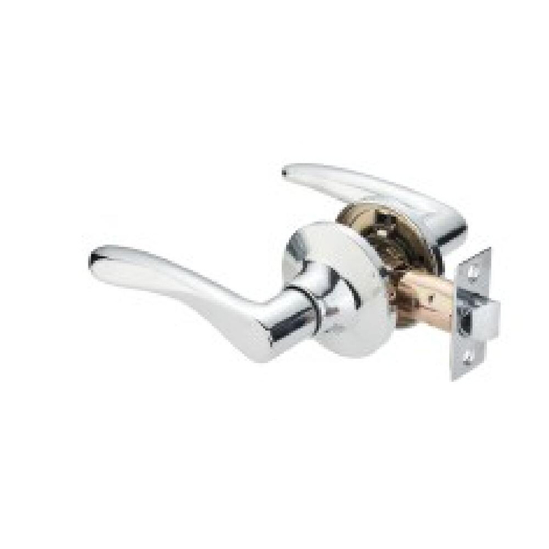 Brushed Nickel — SN Aluminum Tubular Lever Door Lock