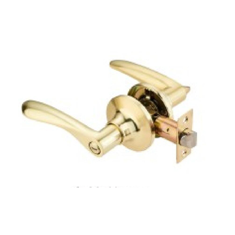 Brushed Nickel — SN Aluminum Tubular Lever Door Lock