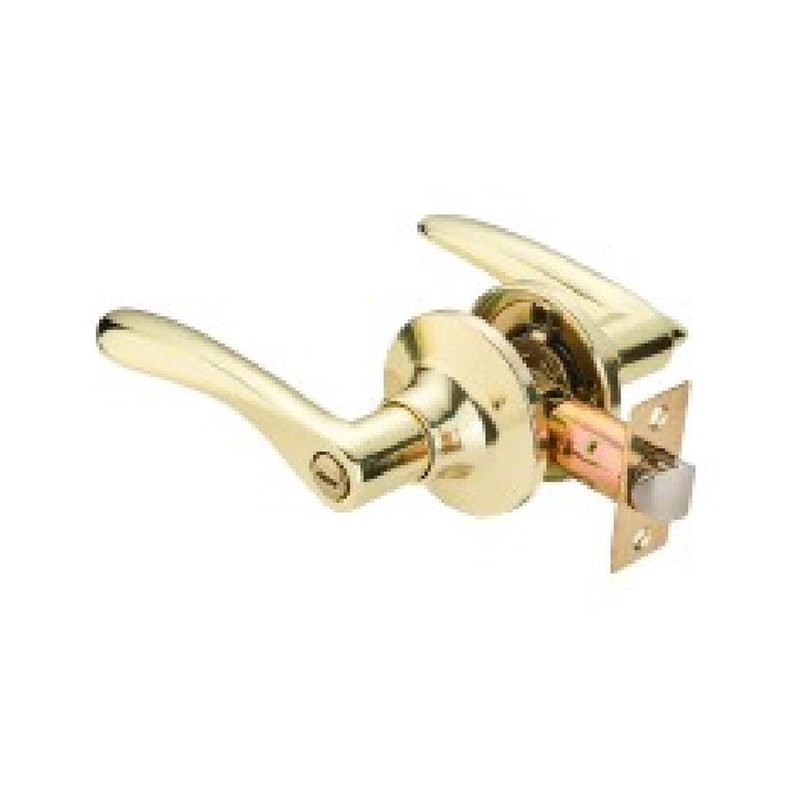 Brushed Nickel — SN Aluminum Tubular Lever Door Lock