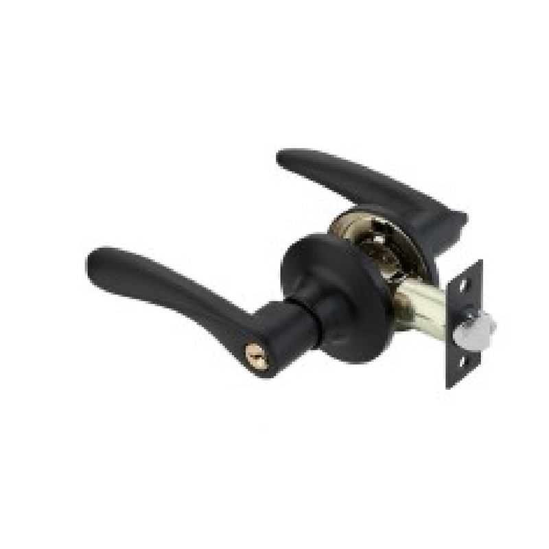 Brushed Nickel — SN Aluminum Tubular Lever Door Lock