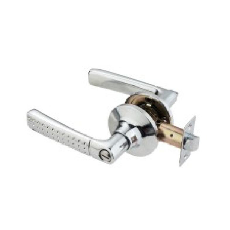 Brushed Nickel — SN-6026 Tubular Lever Door Lock