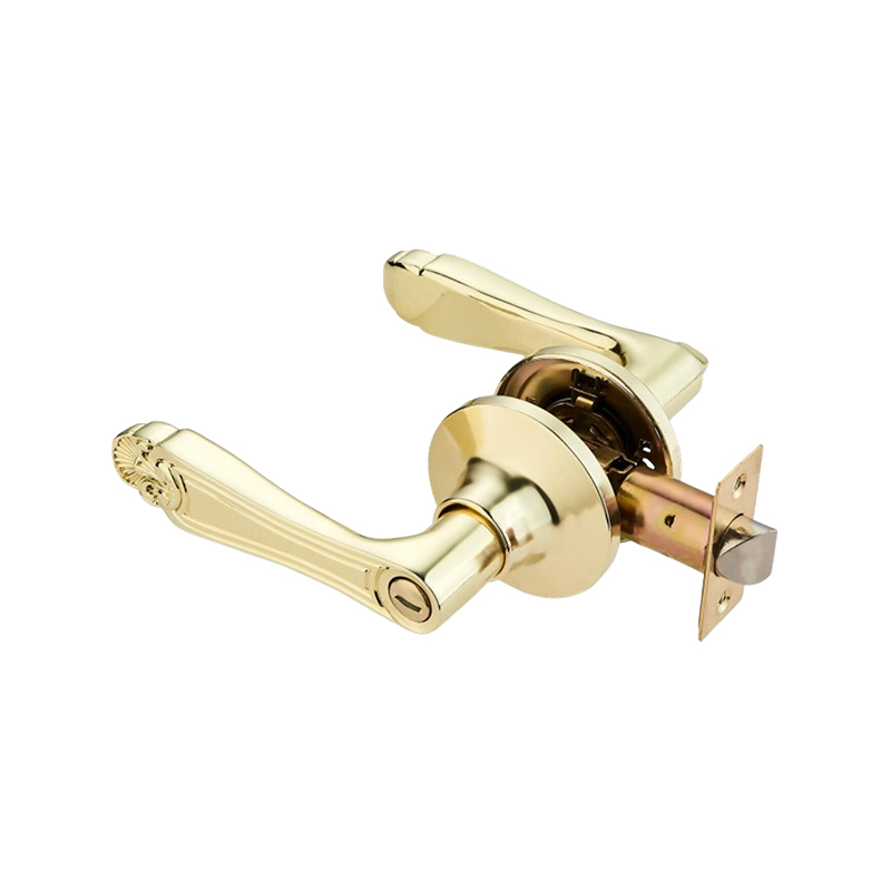 Imitation Gold - GP-6037 Tubular Lever Door Lock