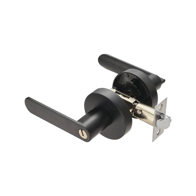 Matte Black - BL-E Tubular Lever Door Lock
