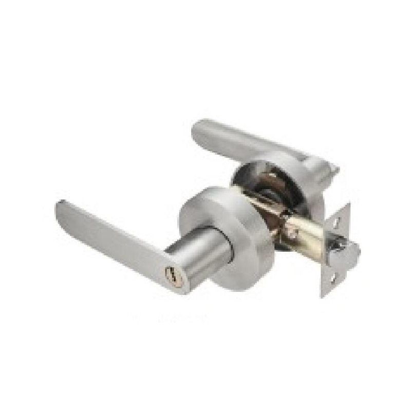 Matte Black - BL-E Tubular Lever Door Lock