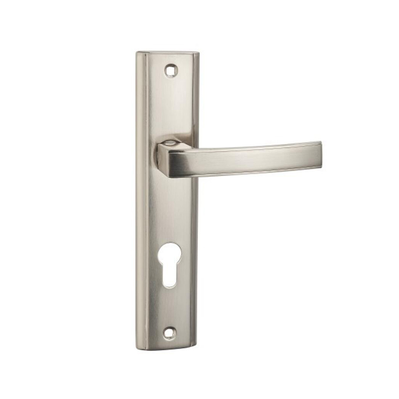 F903-L164 SN Door Handles & Levers With Plate