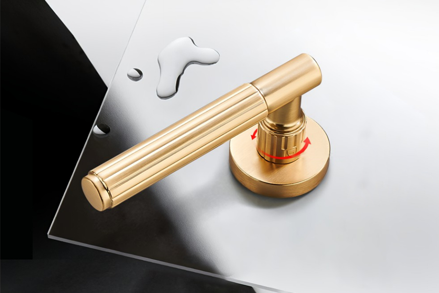 Minimalist Eco-friendly Door Lock for Elegant Living